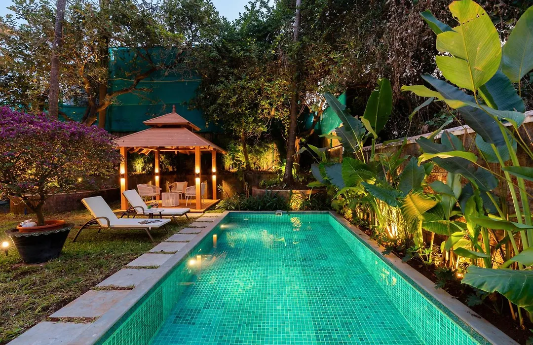 La Dora By The Blue Kite -3Bhk Contemporary Villas With Pvt Pool, 5 Mins Walk To Vagator Beach-Caretaker, Kitchen & Garden-1